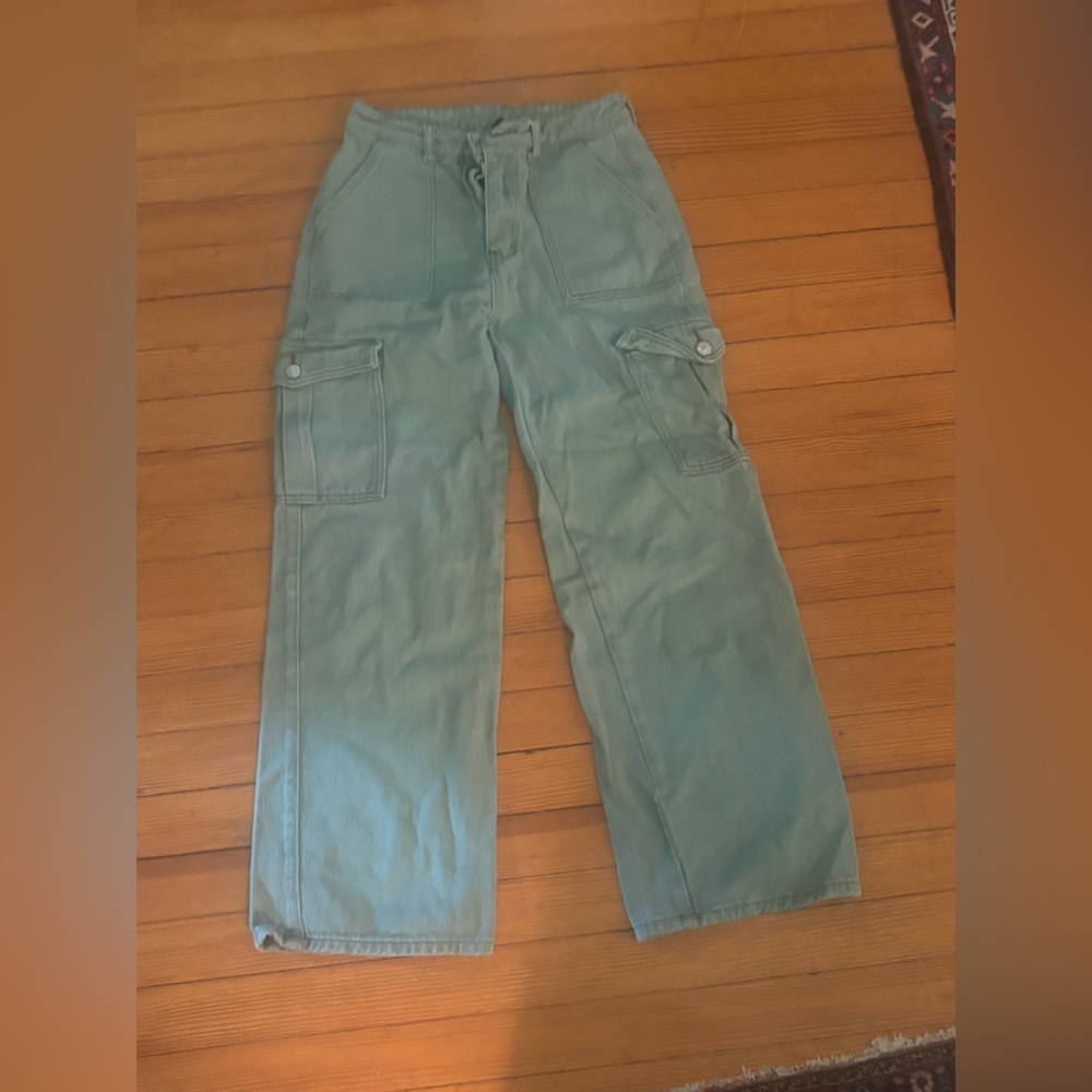 Cider Light Green Relaxed Cargos